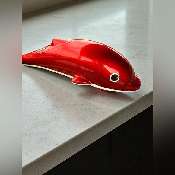 Deep Tissue Percussion Full Body Massager Dolphin Shape Tested Minor Scratches - Picture 1 of 13
